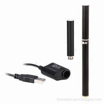 Electronic Cigarette with Up to 300 Puffs and 2-piece Cartomizer, OEM and ODM Services are Provided